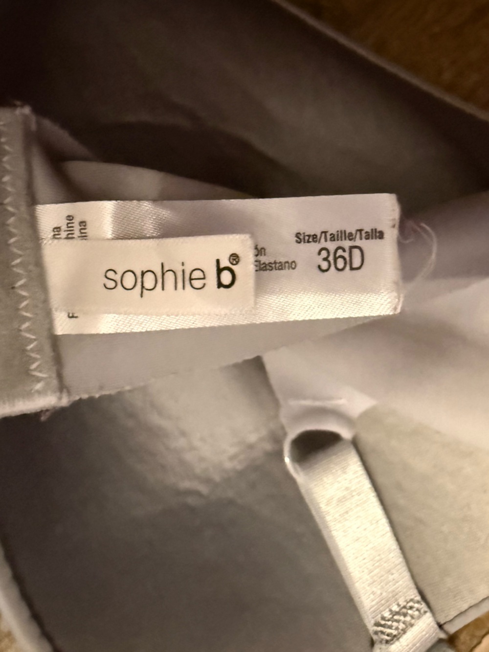 Sophie B Bundle of 3 Invisible Edge Wire Free Bra - Picture 2 of 3